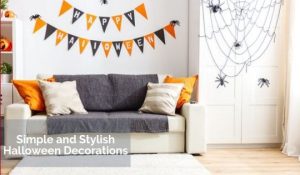 Simple and Stylish Halloween Decorations